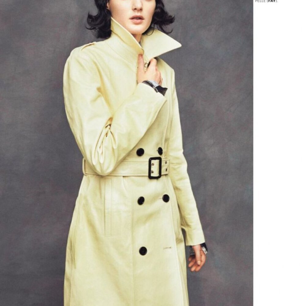 Stunning Yellow Trenchcoat